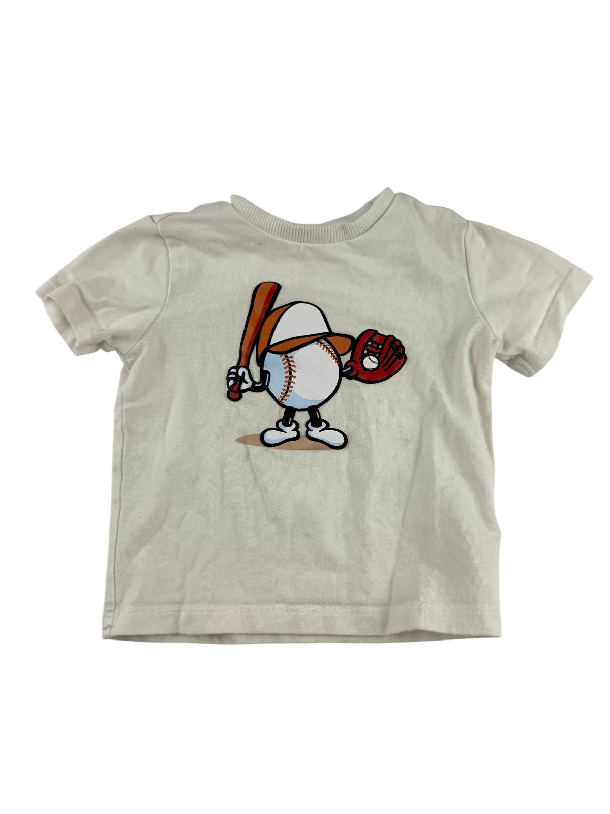 Pekkle Baseball Graphic T-Shirt 12M