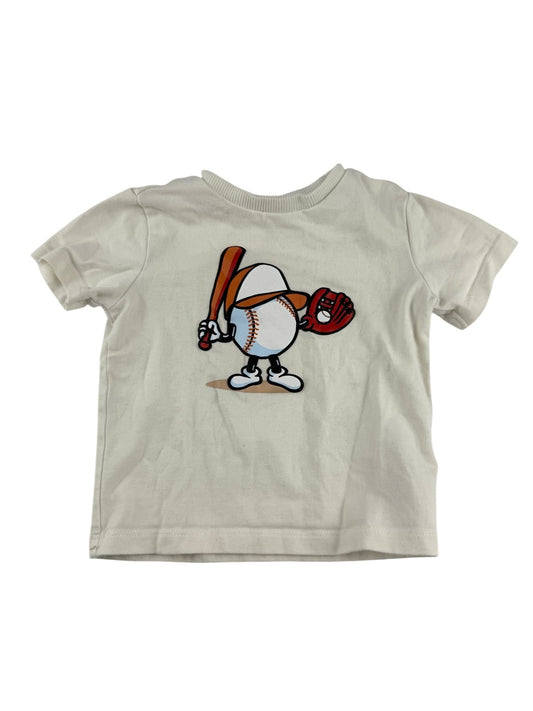 Pekkle Baseball Graphic T-Shirt 12M