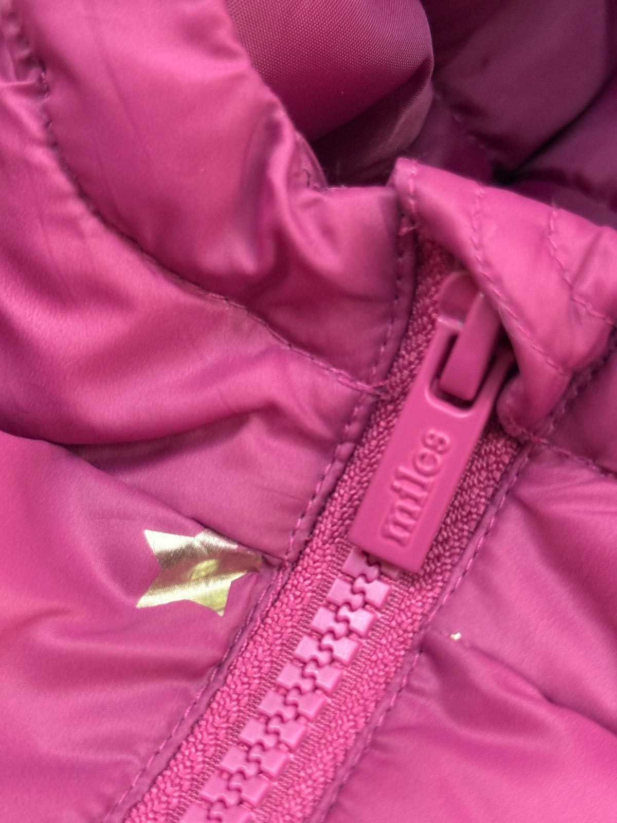 Miles The Label Star Puffer Jacket 12M