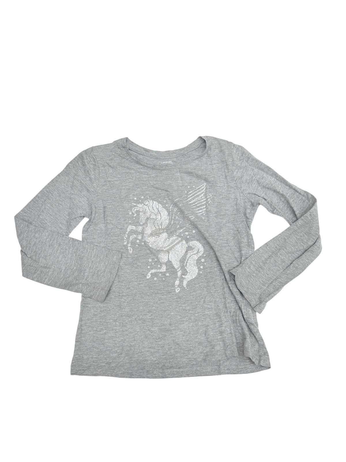 George Grey Unicorn Long Sleeve T-Shirt 7-8