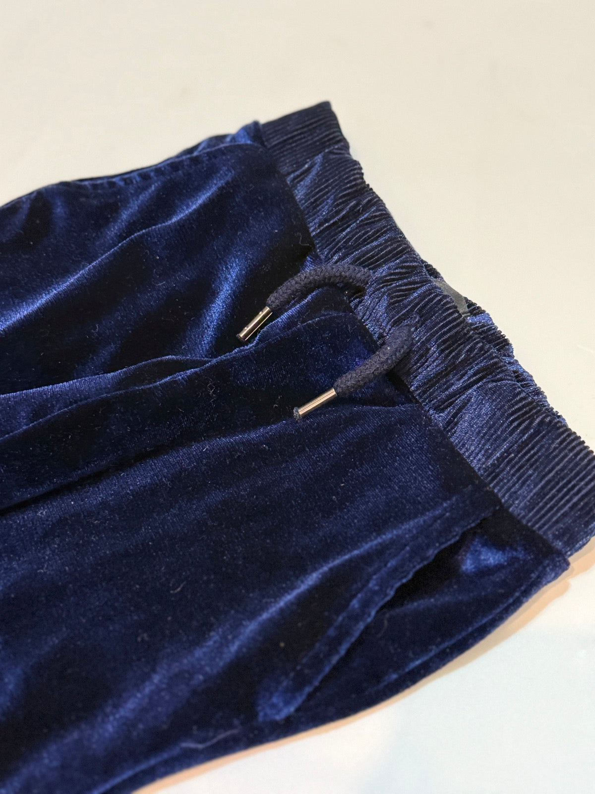 Hudson Navy Velvet Jogger Pants Size 3T