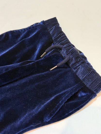 Hudson Navy Velvet Jogger Pants Size 3T