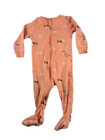Pekkle Dumpling Print Zip Sleeper 9M
