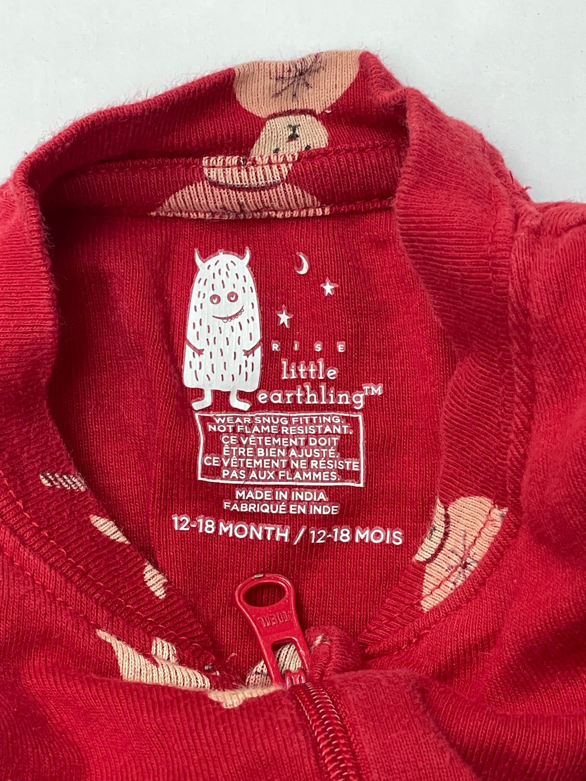 Rise Little Earthling Bear Sleeper 12-18M