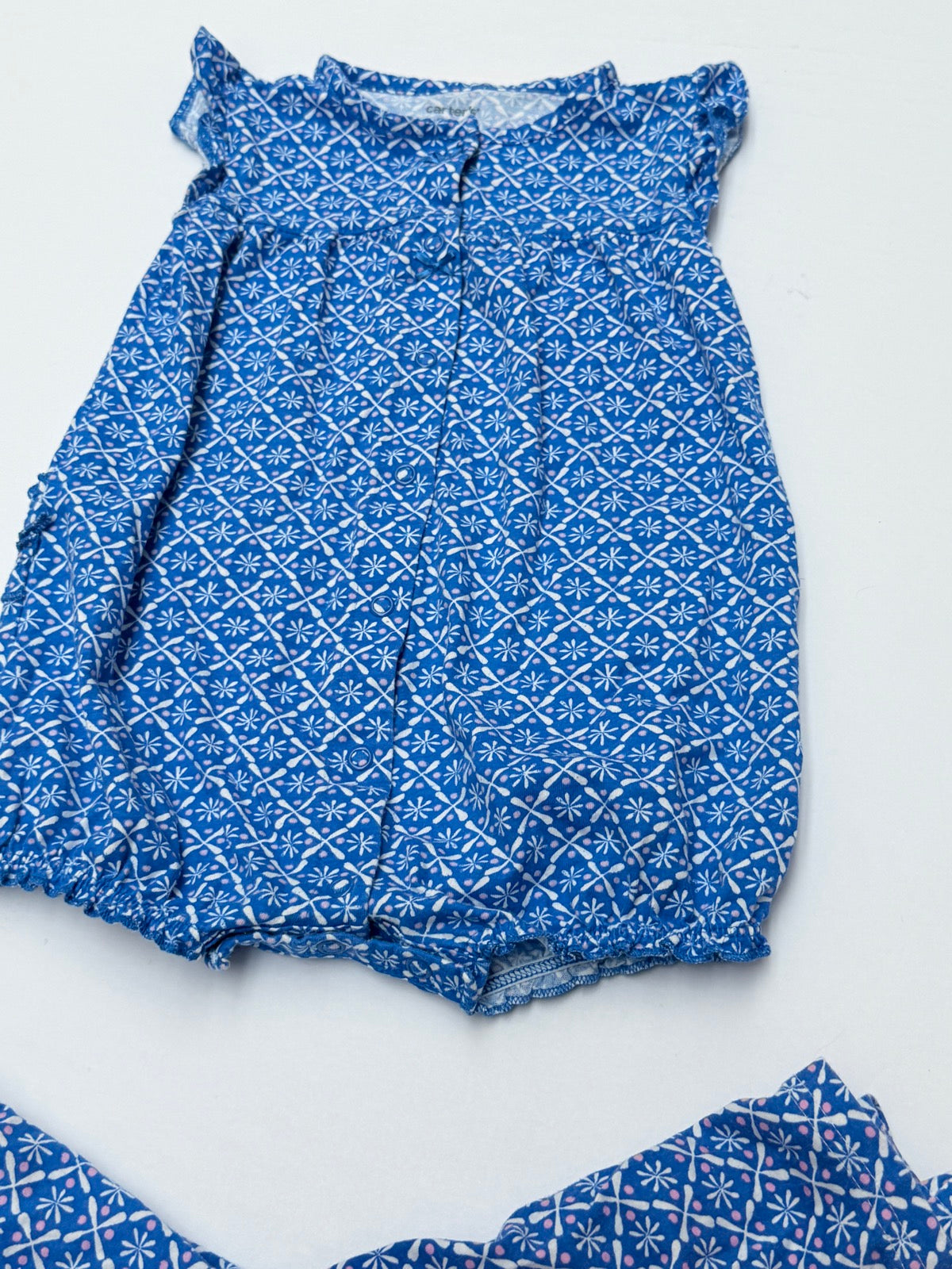 Carter's Floral Romper Leggings Set 24M