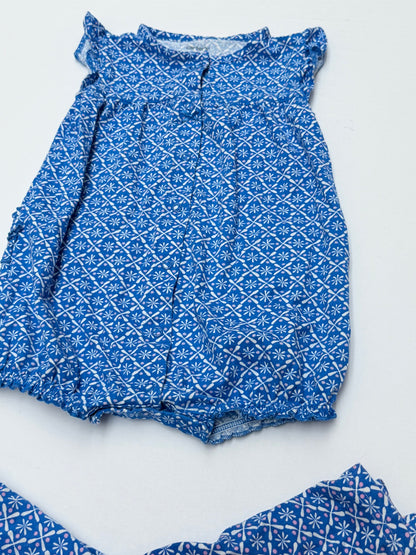 Carter's Floral Romper Leggings Set 24M