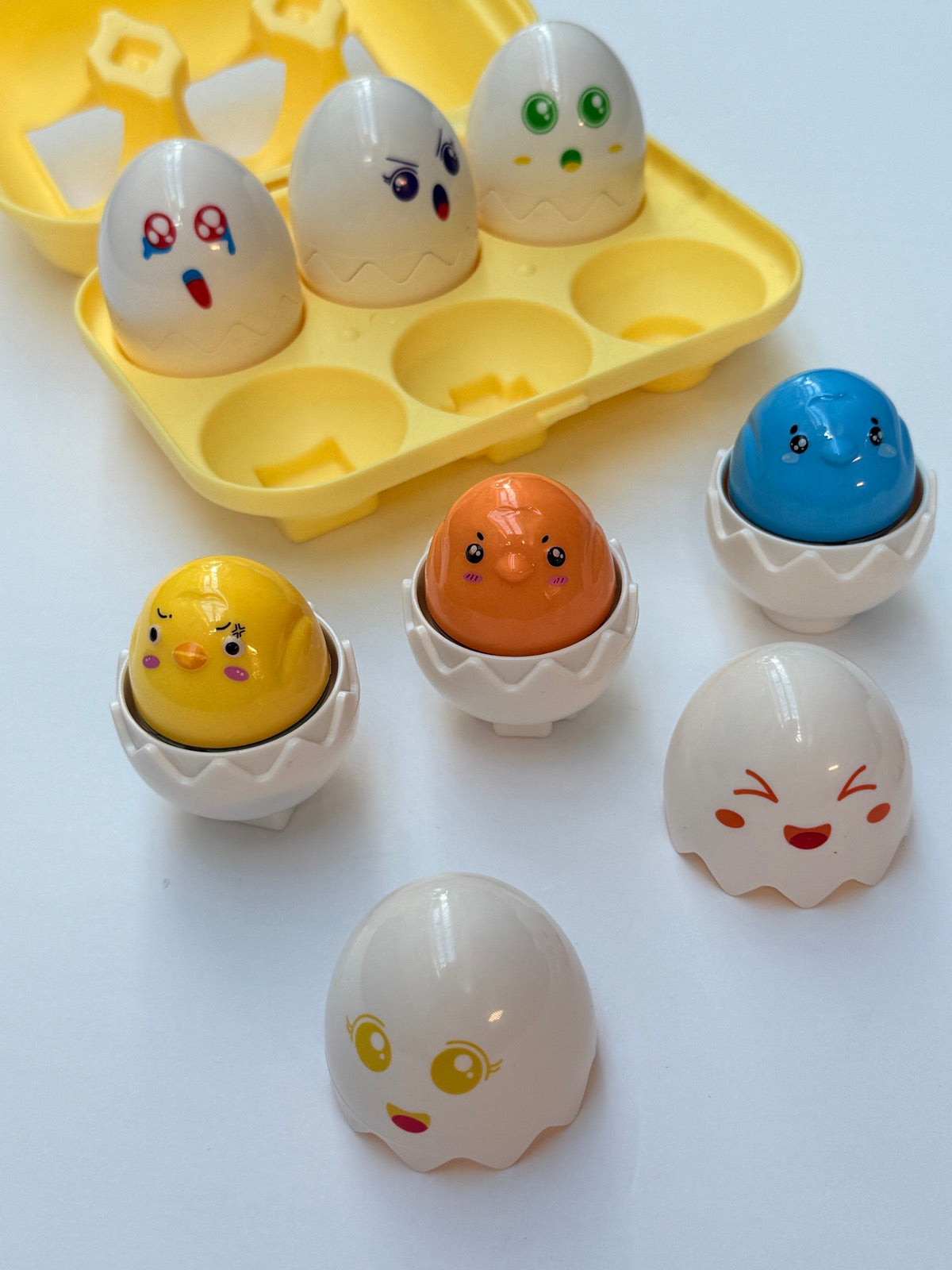 Matching Egg Surprise Toy Set 6 Eggs