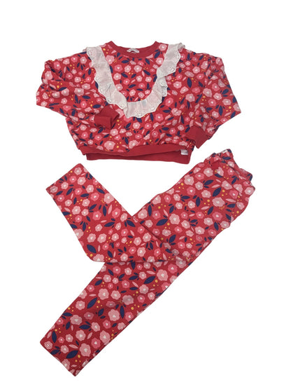 Sonia Rykiel Paris Floral Lace Trim Set 12Y