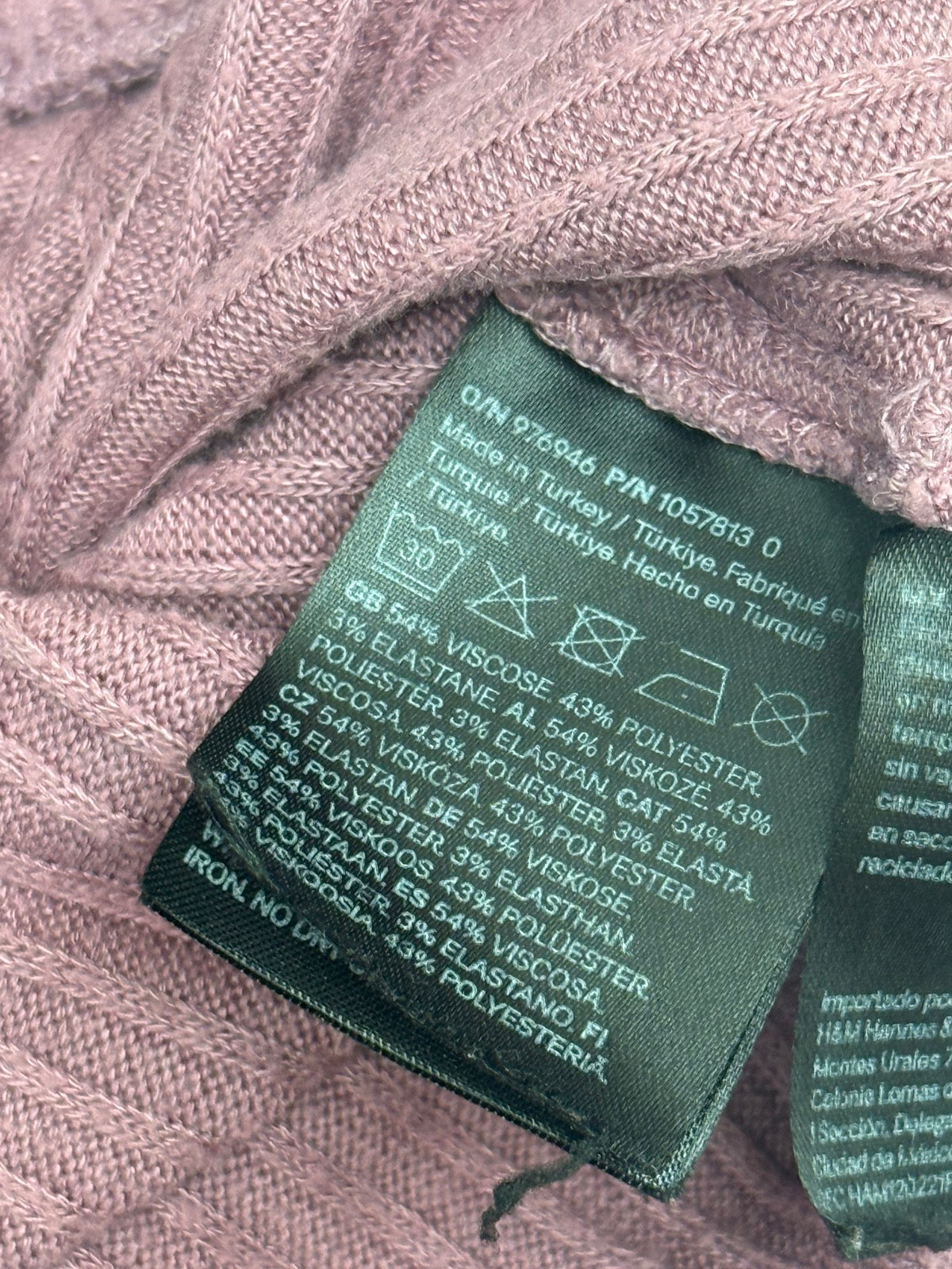 H&M Ribbed Knit Sweater Set 4-5