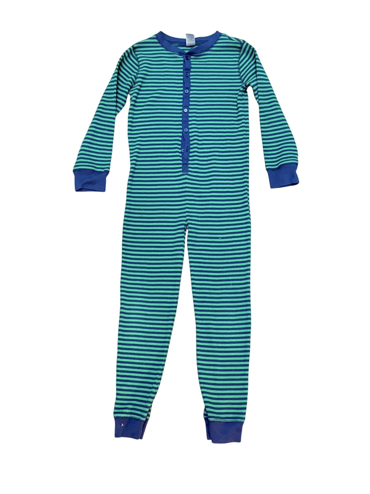 GapKids Striped Thermal Pajama Union Suit 8