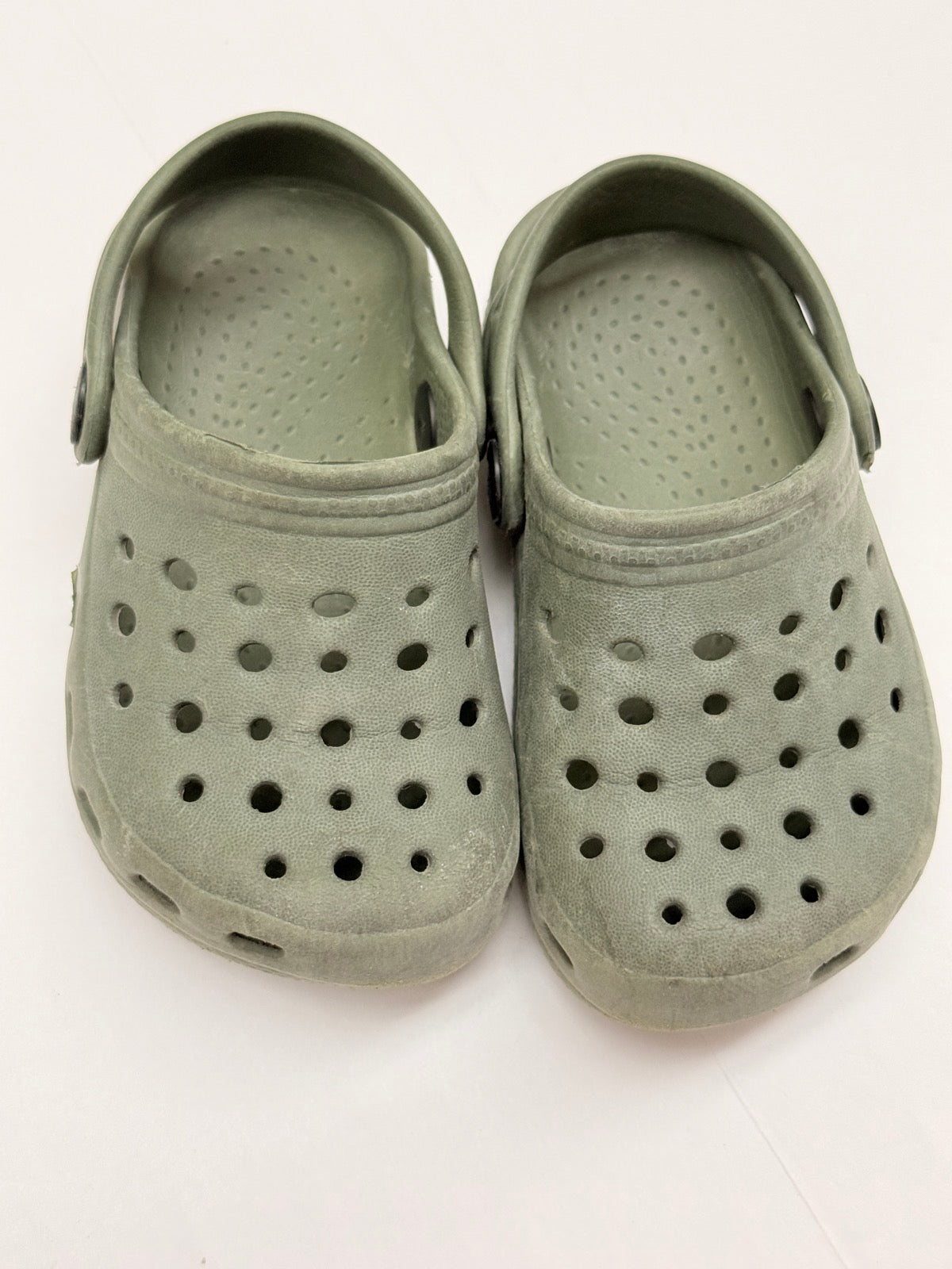 Crocs Sage Green Clogs Toddler Size 6
