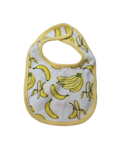 Necessities by Tenderyme Banana Print Baby Bib