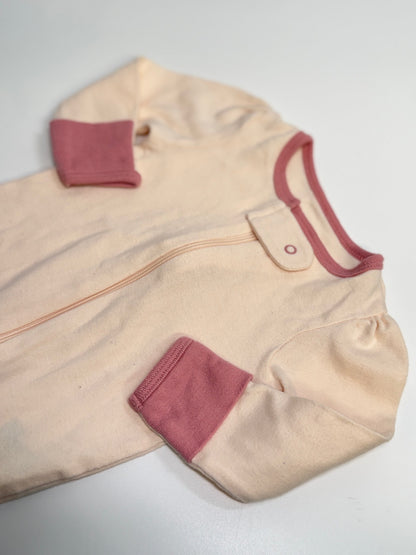 Cloud Island Pink Footed Sleeper 0-3M