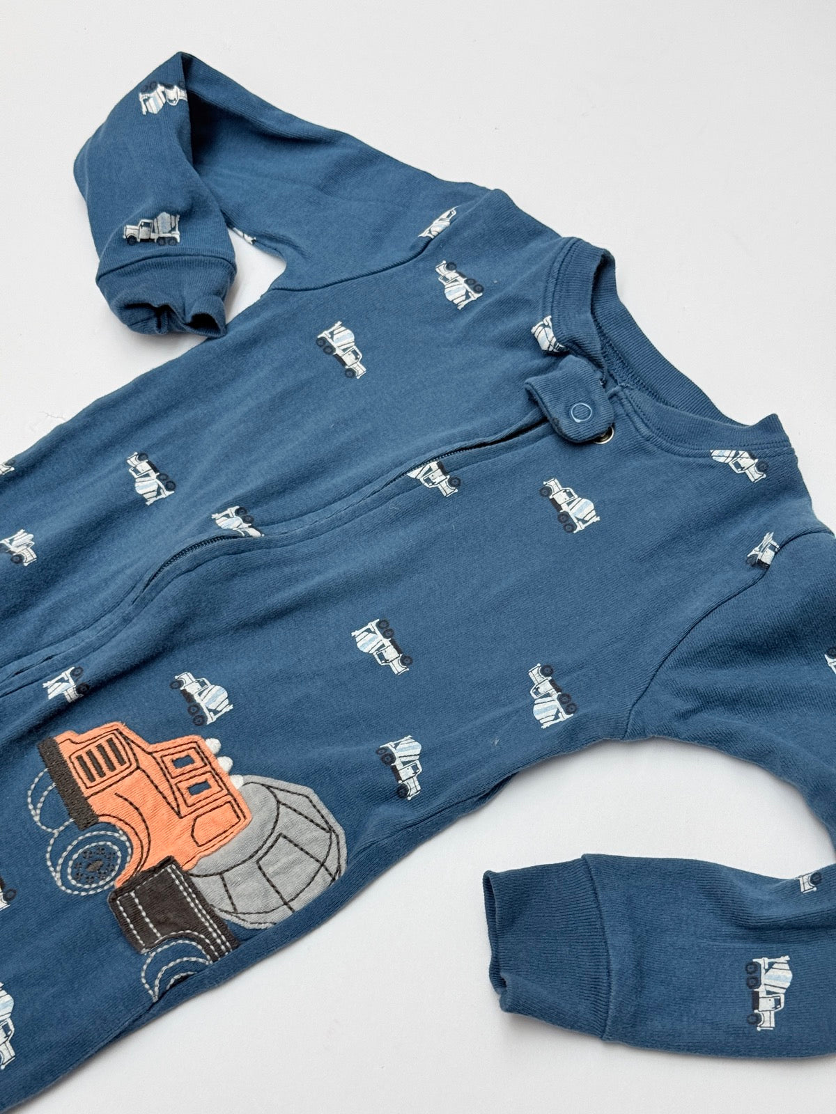 Carter's Cement Truck Footed Sleeper 2T