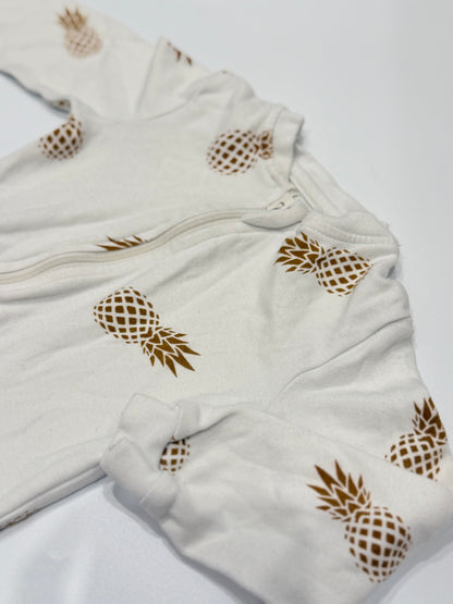 Zippy Jamz Pineapple Footed Pajama 9-12M