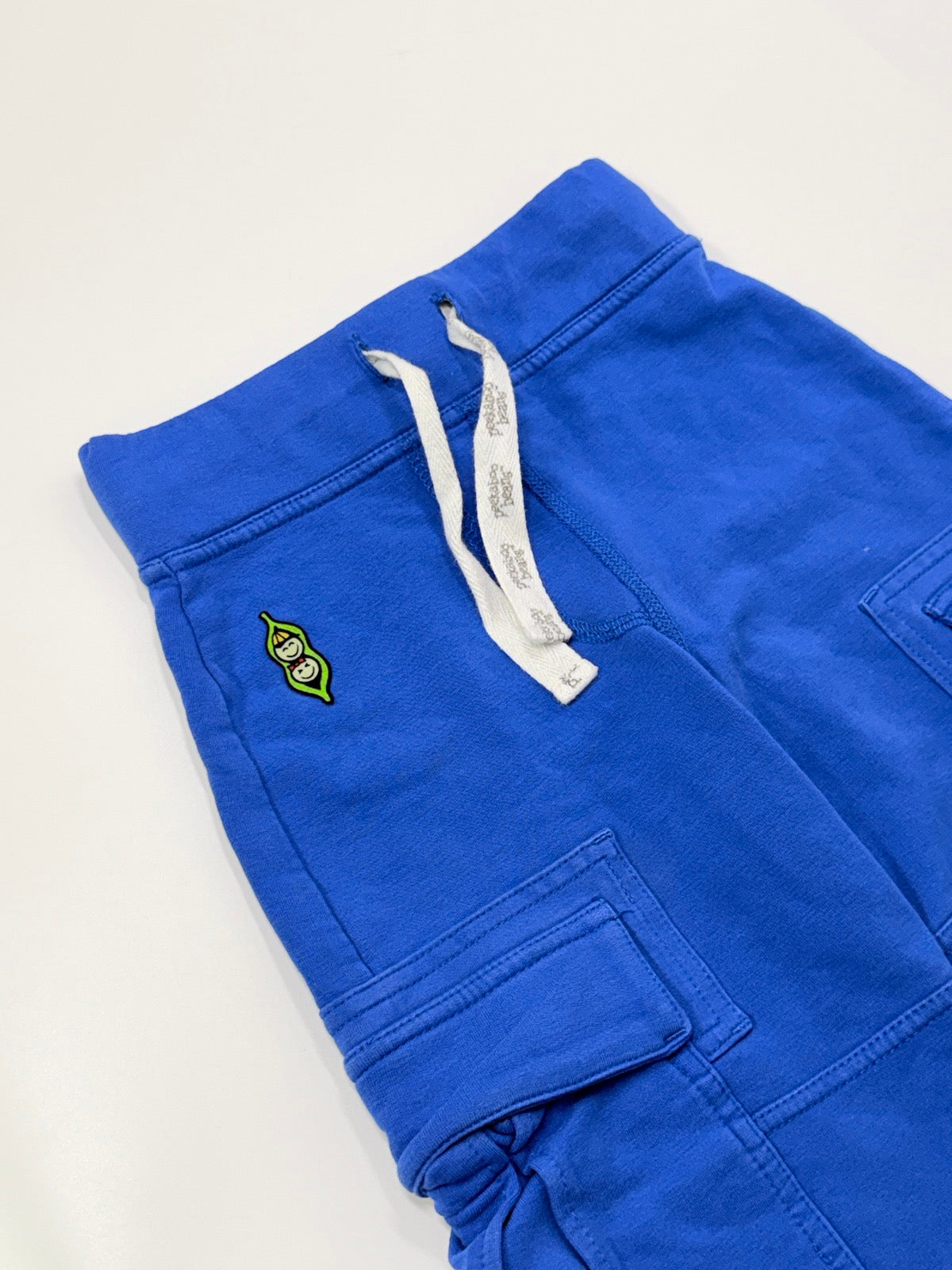 Peekaboo Beans Blue Cargo Pants Size 4
