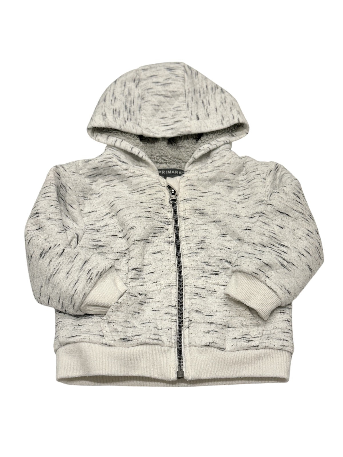 Primark Marled Sherpa Lined Hoodie 12-18M
