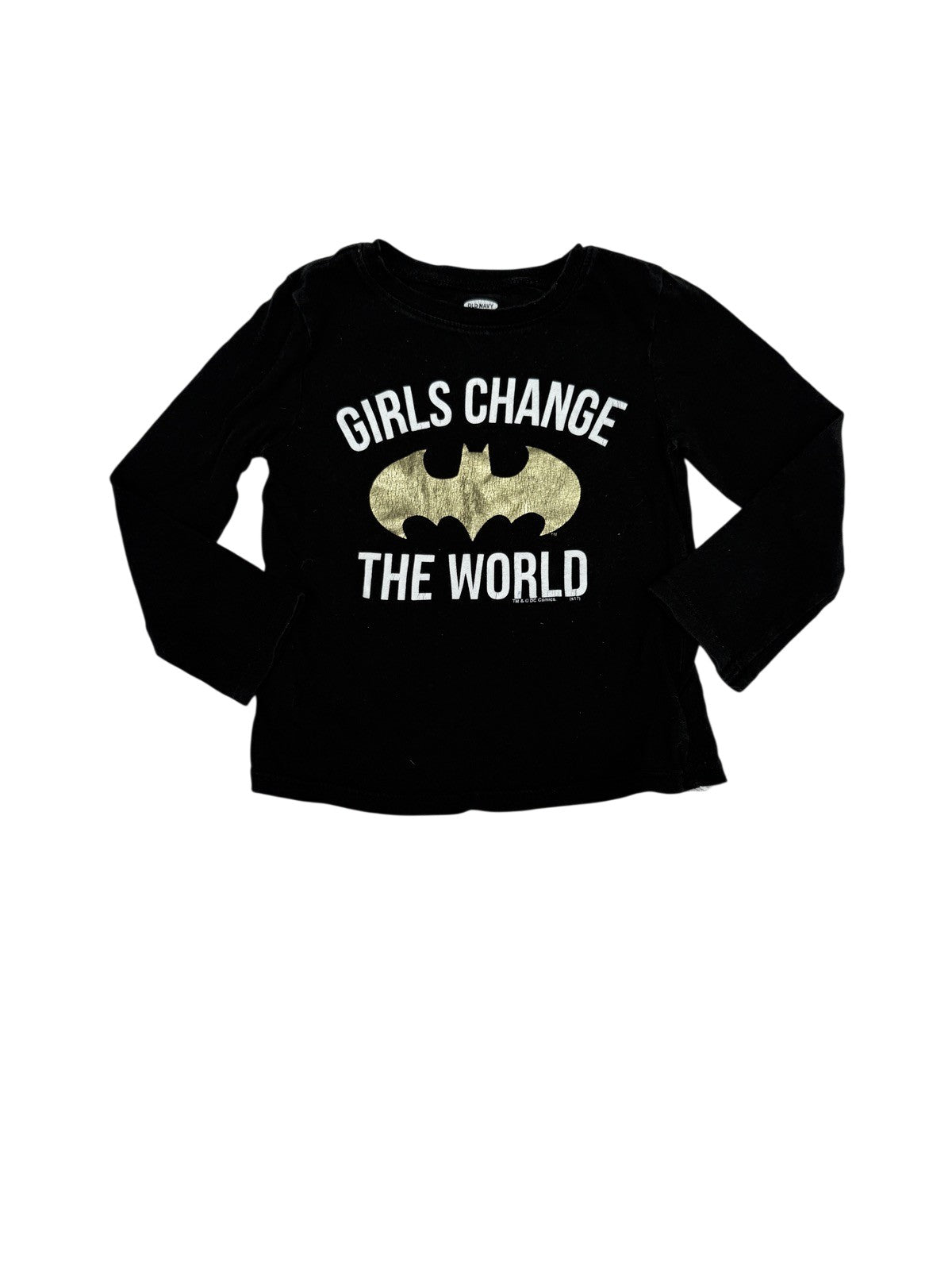 Old Navy DC Batman Girls Change World Tee 2T