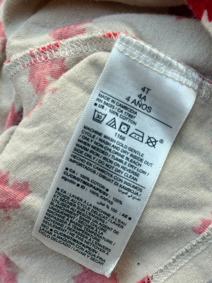 Old Navy Maple Leaf Print Dress 4T