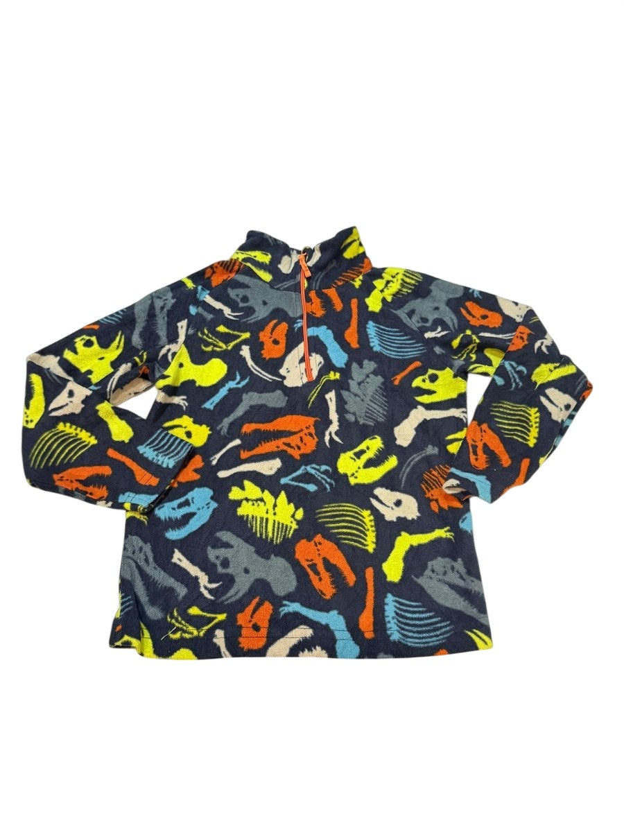 Mountain Warehouse Dinosaur Fleece Quarter-Zip Sweatshirt 5-6Y