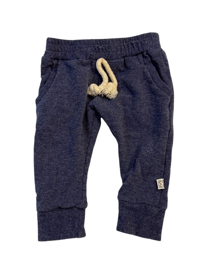 CoCo Navy Jogger Sweatpants 3-6M