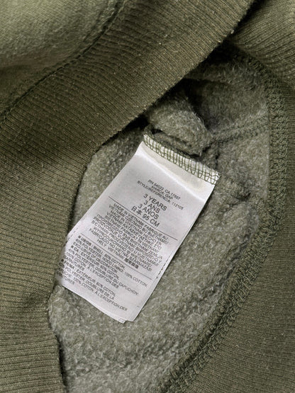 Baby Gap Olive Green Zip Hoodie 3T
