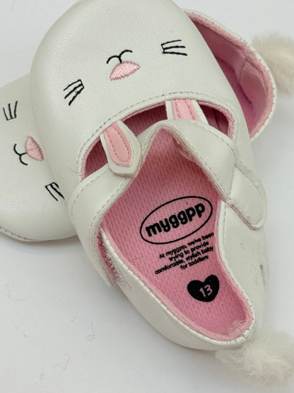 Myggpp Bunny Mary Jane Baby Shoes Size 13