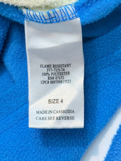 Super Mario Game Ready Fleece Pajamas Size 4