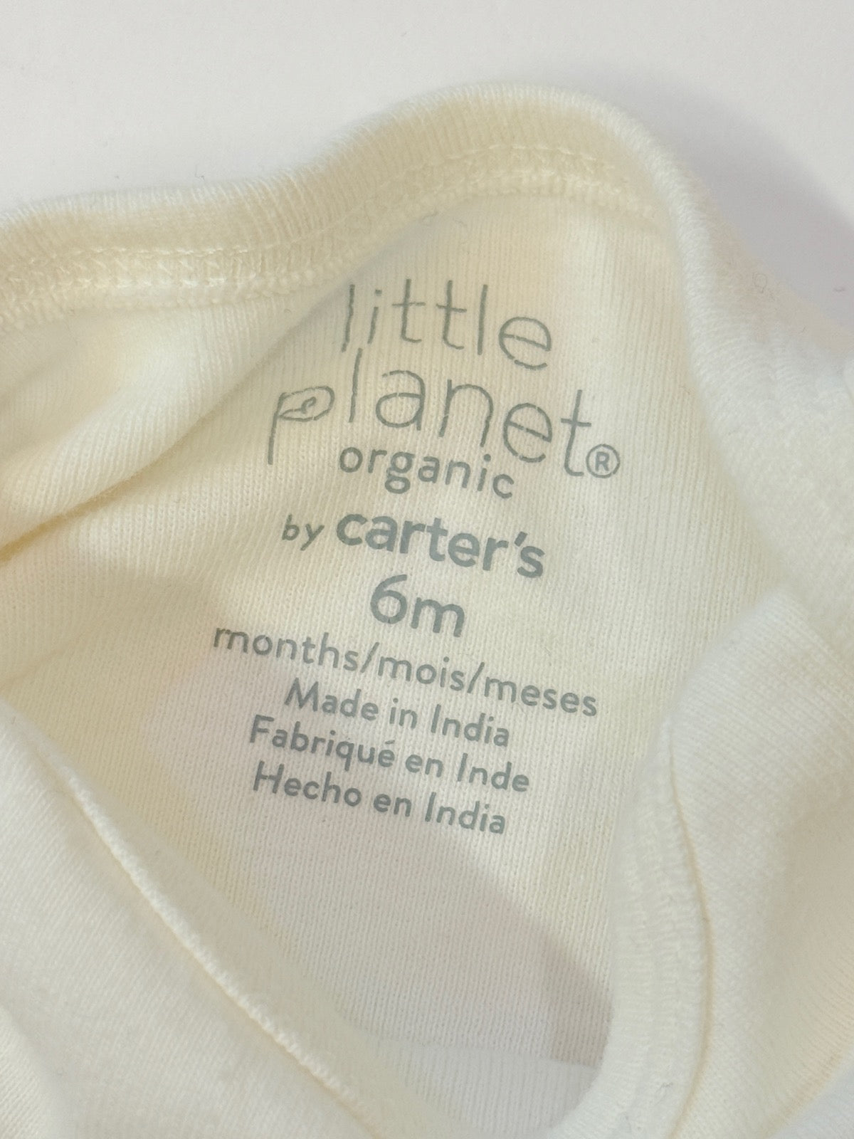 Little Planet Organic Bodysuit 6M