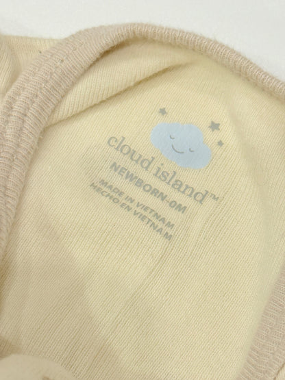 Cloud Island Pretzel Print Footed Sleeper Newborn