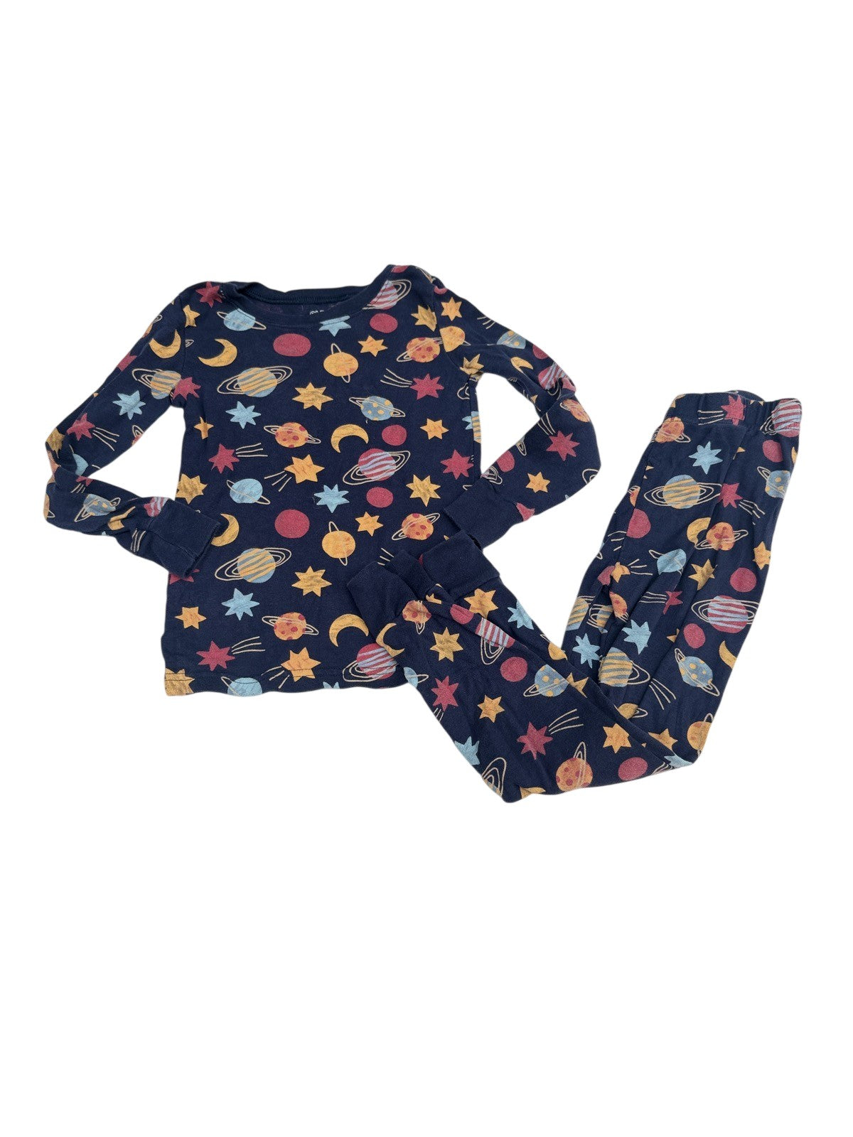 Old Navy Space Print Pajama Set 5T