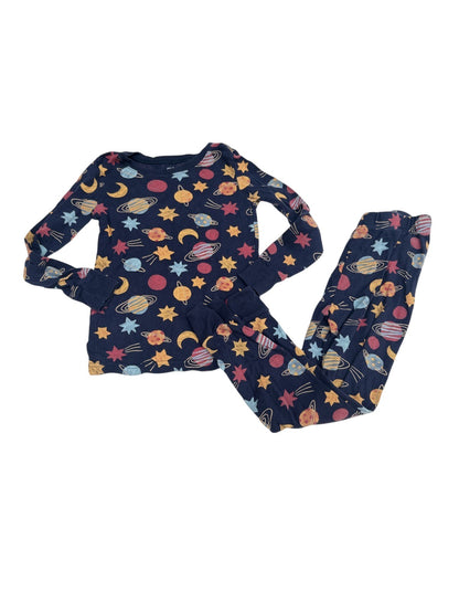 Old Navy Space Print Pajama Set 5T
