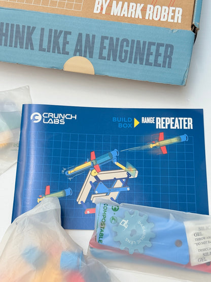 Brand New - CrunchLabs Engineer Range Repeater Build Box Kit 8Y+