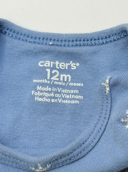 Carter's Snowflake Bodysuit 12M