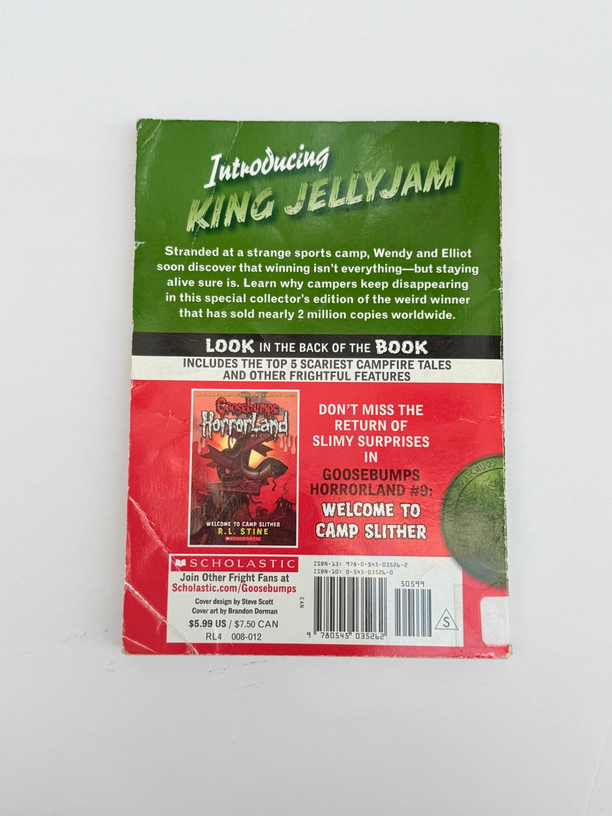 R.L. Stine The Horror at Camp Jellyjam