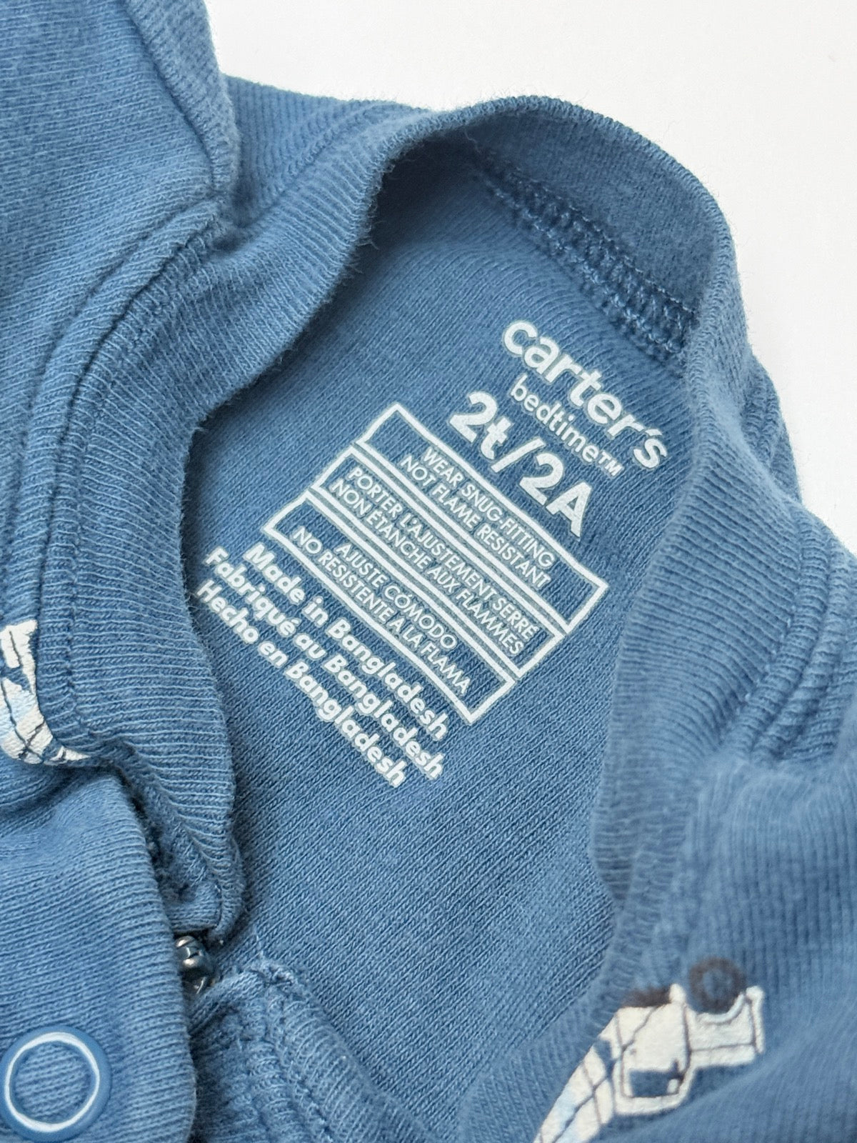 Carter's Cement Truck Footed Sleeper 2T