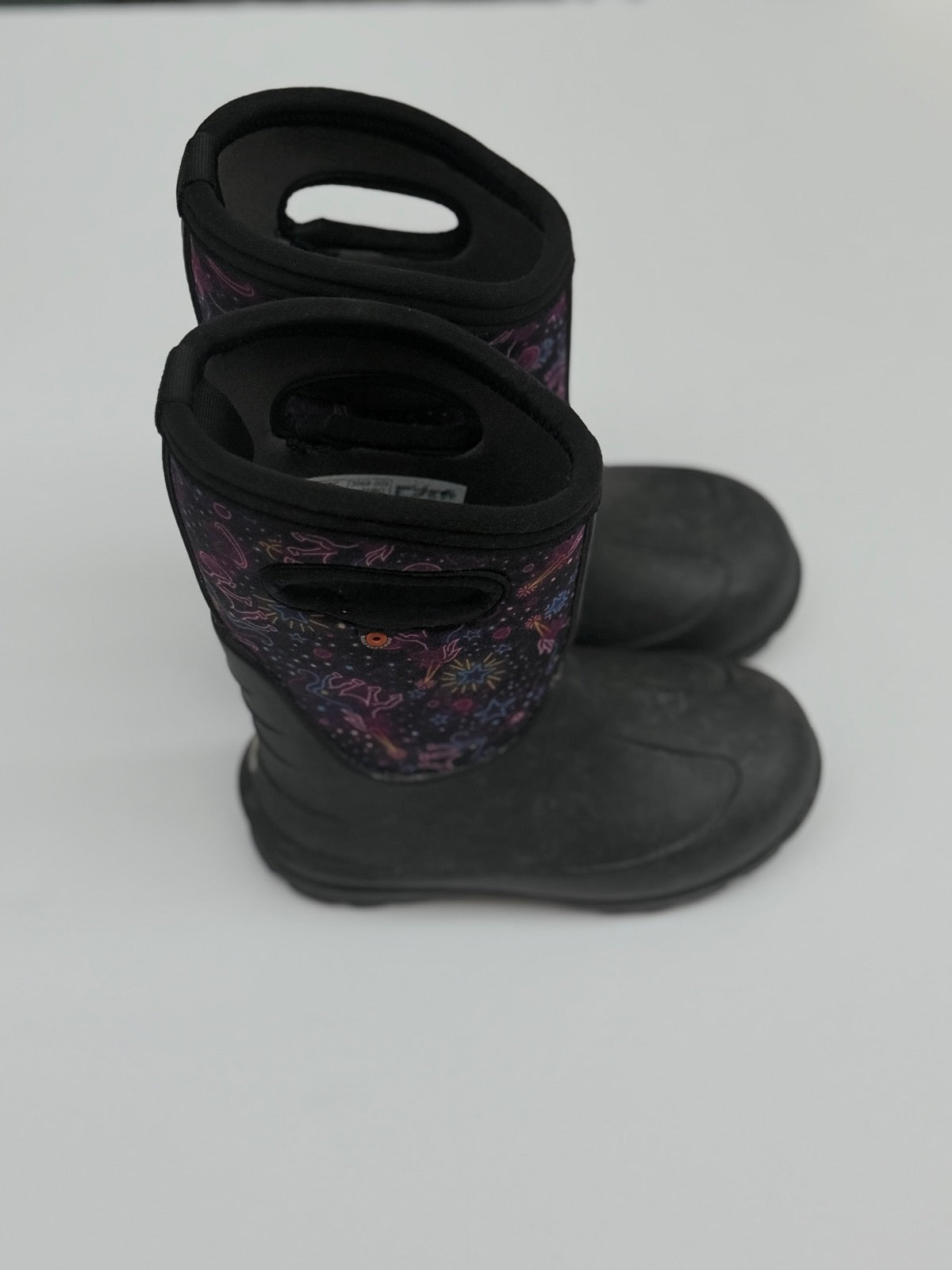 Bogs Neo-Classic Unicorn Space Print Boots Size 11
