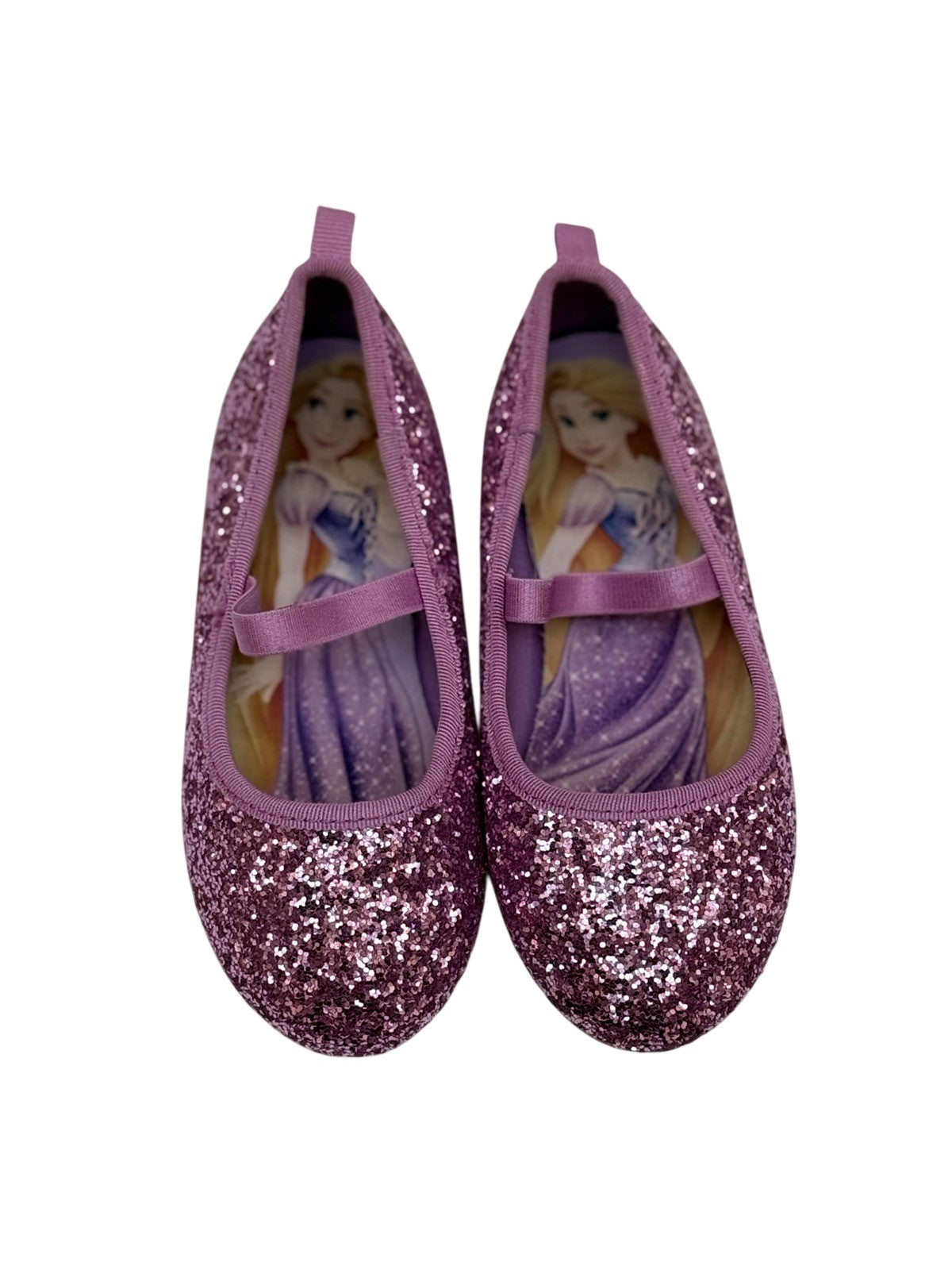 H&M Disney Rapunzel Glitter Ballet Flat 2T
