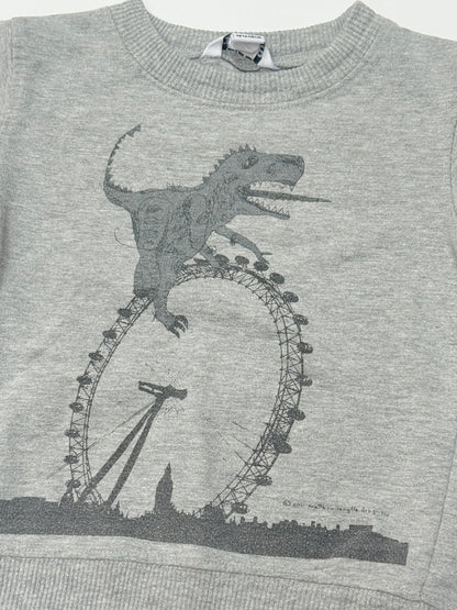Quince Dinosaur London Eye Sweatshirt 4-5Y
