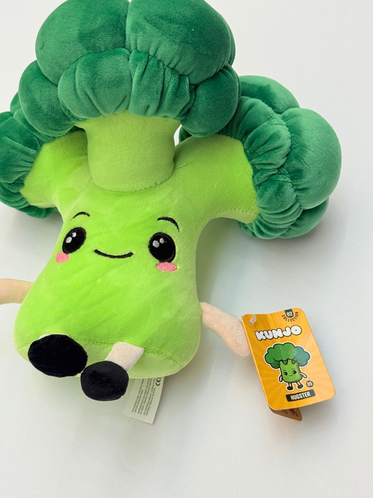 NWT - Kunjo Hugster Broccoli Plush Toy