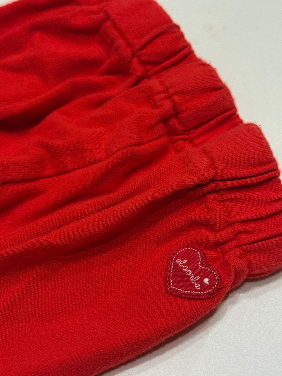 Red Ruffle Leggings 18-24M