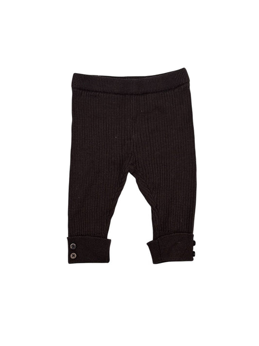 Ribbed Knit Baby Pants 1-3 Months