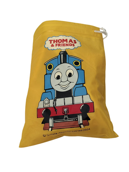 Rain Coat in a Bag-  Thomas & Friends Yellow Hooded Raincoat 7Y