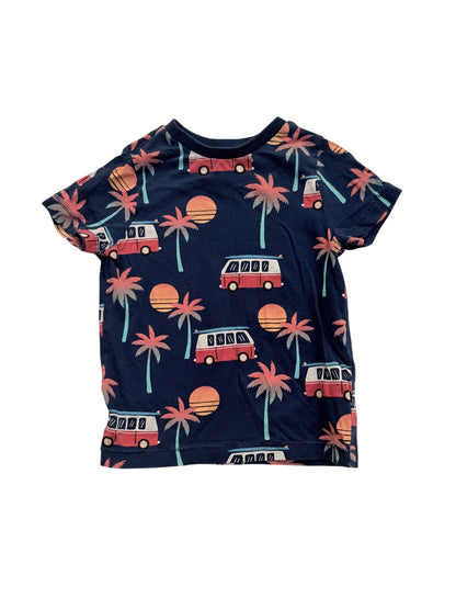M&S Originals Surf Van Print T-Shirt 2-3y