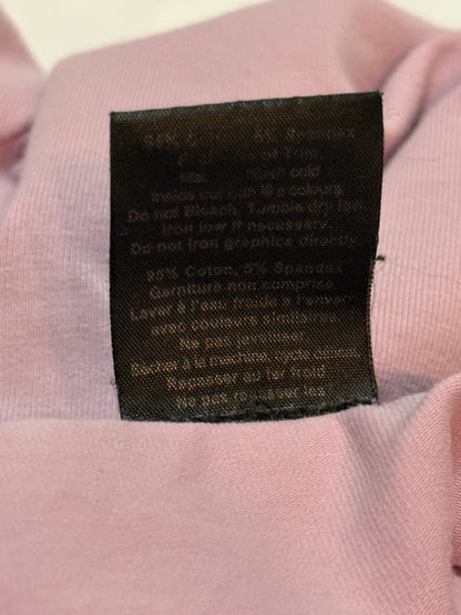Peekaboo Beans Pink Long Sleeve Top Size 7