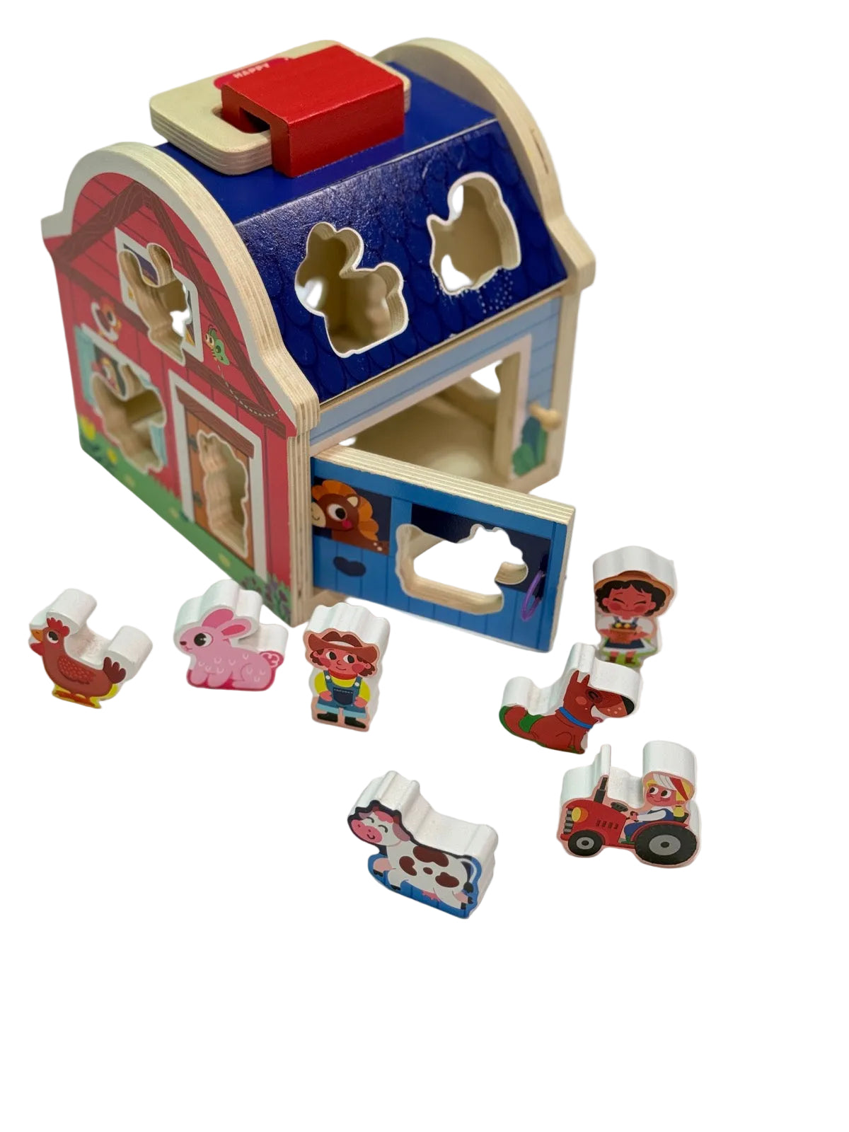 Tender Leaf Farm Sorting Barn  and Puzzle Toy