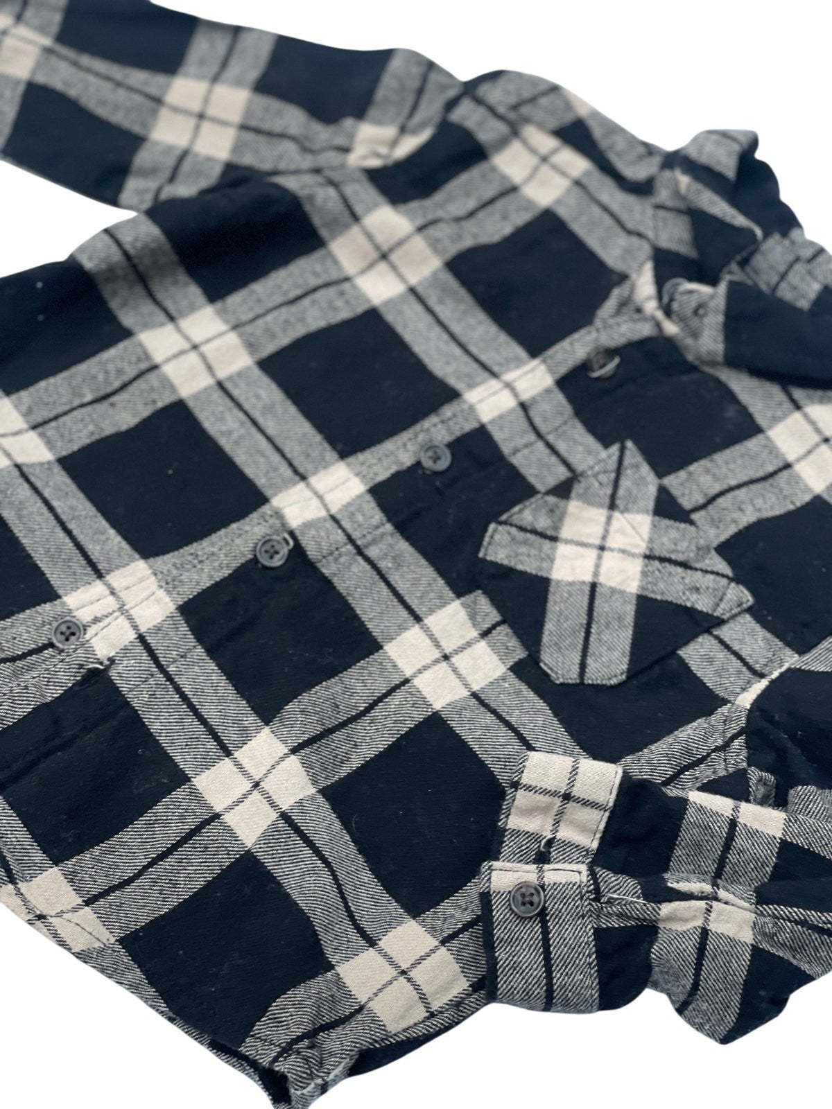 George Baby Plaid Flannel Shirt & Corduroy Pants Set 12-18M