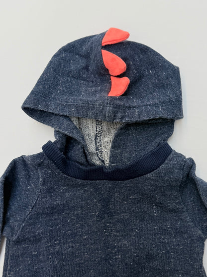 Carter's Dino Hooded Romper 3M