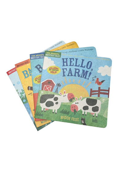 Indestructibles 4-Book Bundle Baby Animals