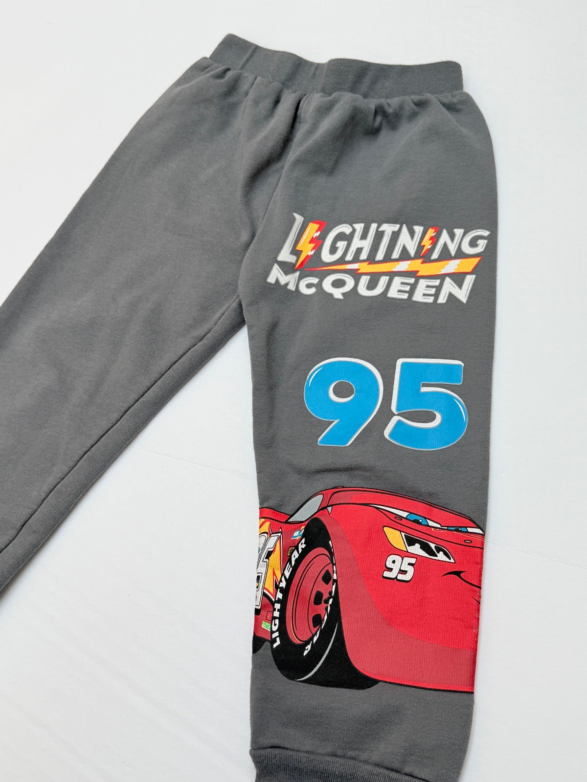 Disney Pixar Cars Lightning McQueen Joggers Size 5